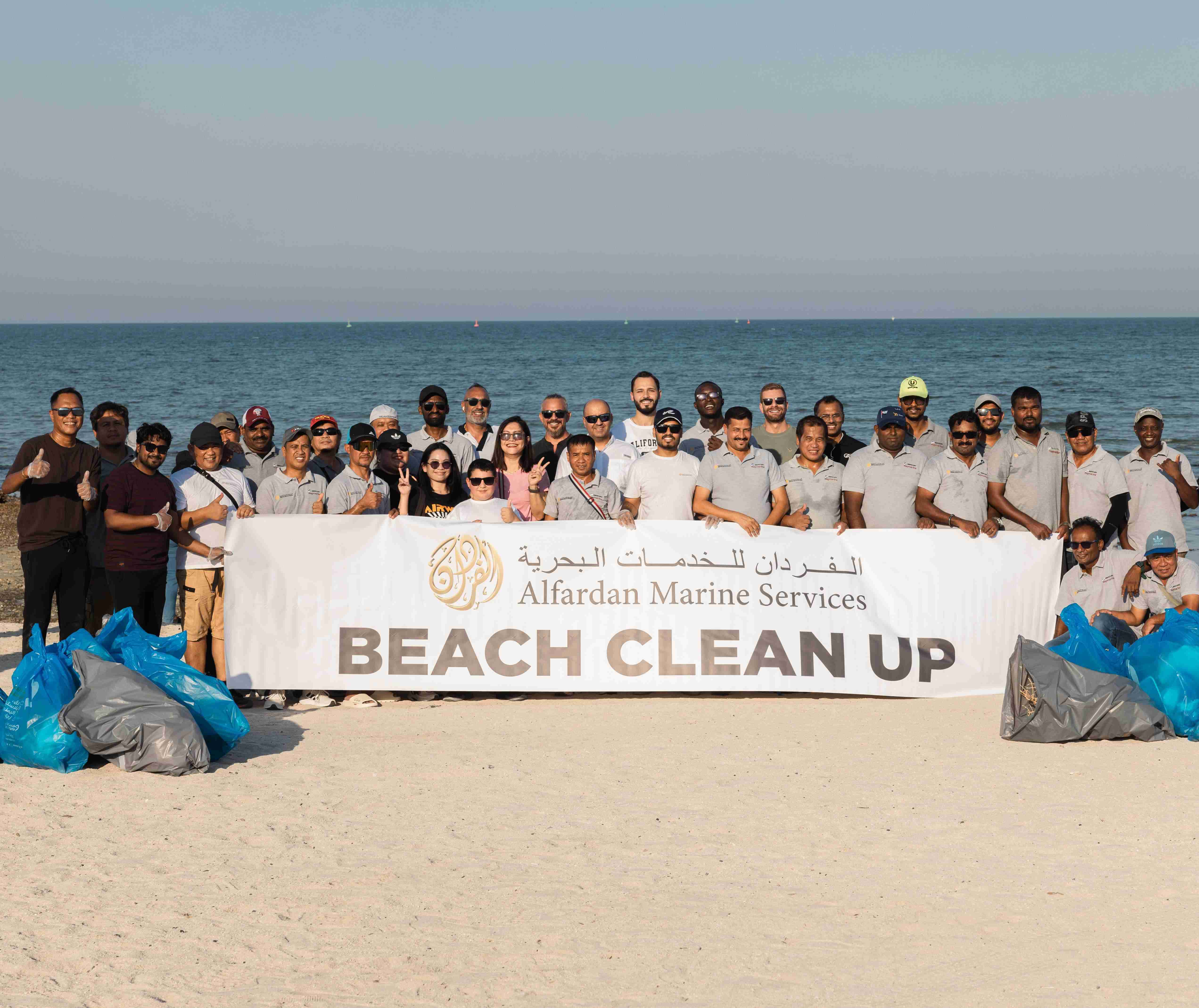 Beach Clean-Up 2026 - Alfardan Marine Services